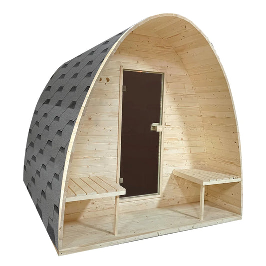 Outdoor Barrel Steam Sauna