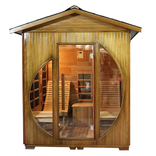 Infrared Sauna Room with Recliner